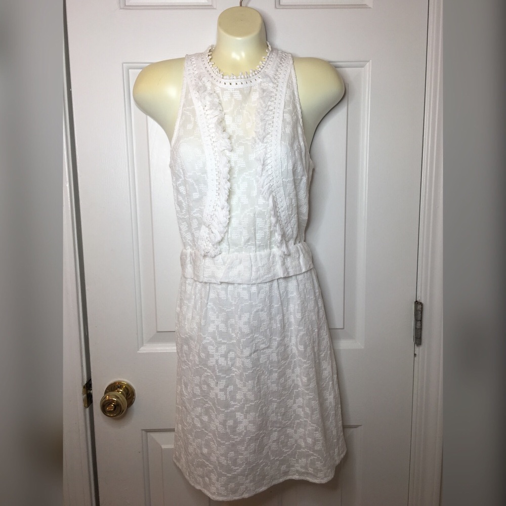 Shoshanna White Swim Coverup